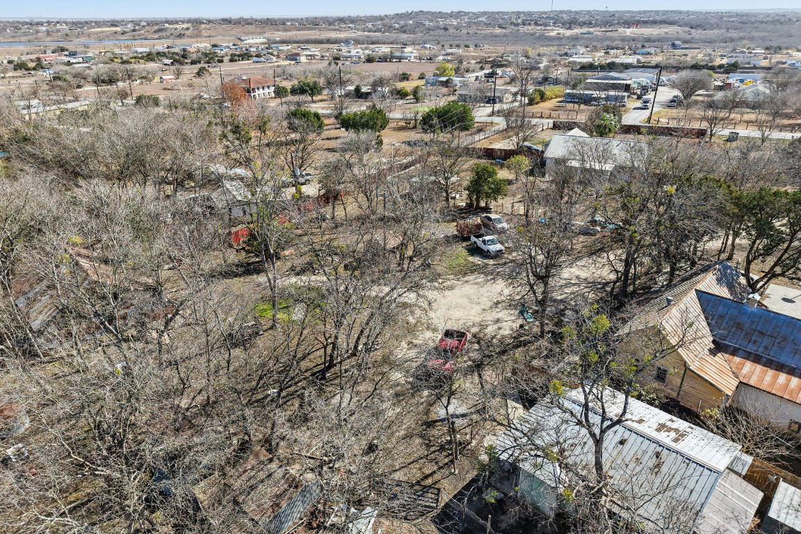2001 Goforth Road Kyle, TX 78640 - Photo 31 of 34 an aerial view of residential house with outdoor space