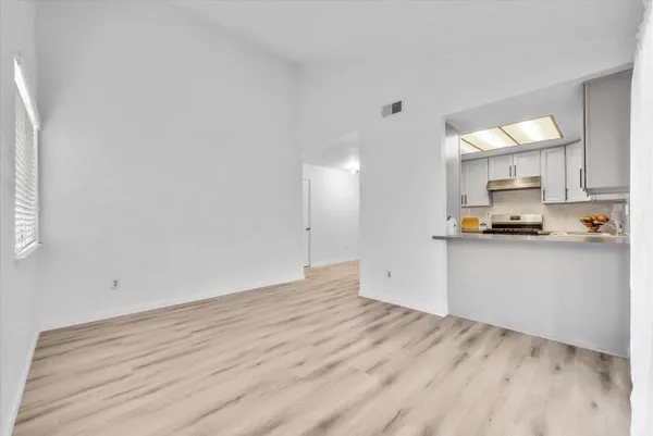 a view of kitchen and utility room