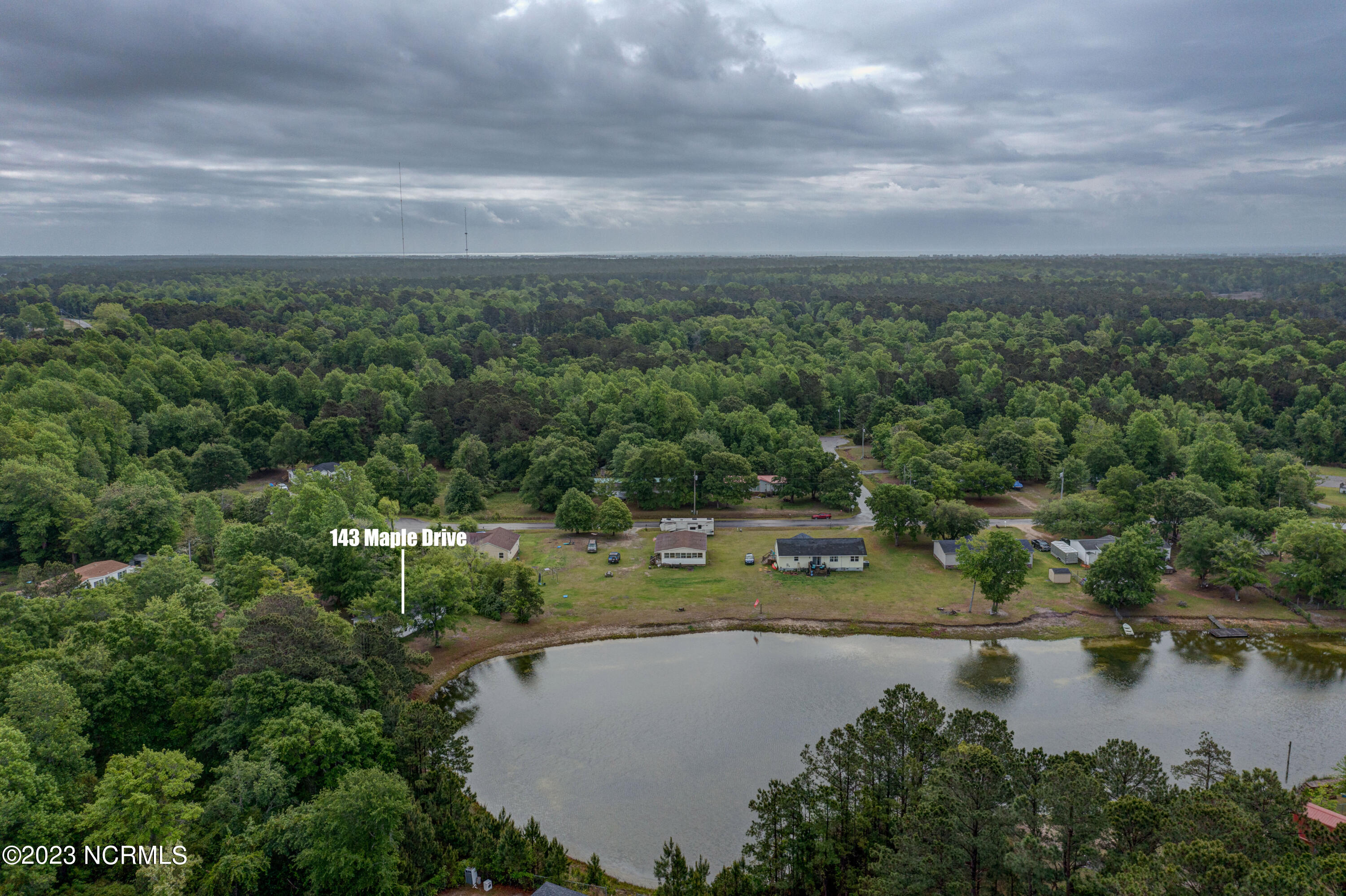 143 Maple Drive Holly Ridge, NC 28445 - Photo 41 of 48 143MapleDrone-10