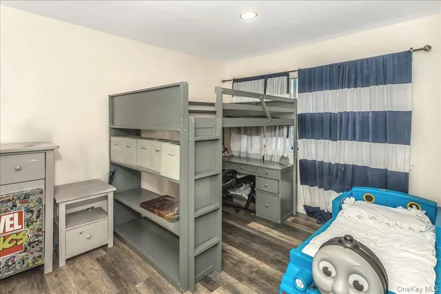 a room with storage and utility