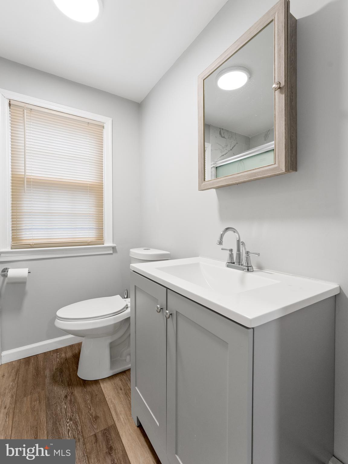 236 Boyer Road Cheltenham, PA 19012 - Photo 19 of 34 a bathroom with a sink toilet and mirror