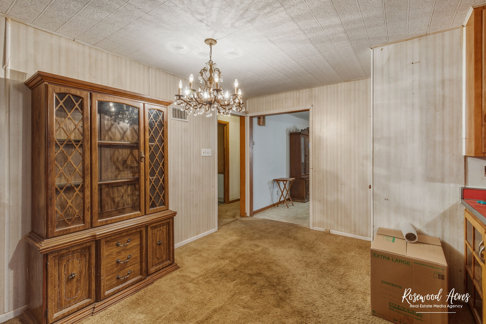 1221 East Chestnut Street Kankakee, IL 60901 - Photo 17 of 22 a view of a hallway with front door