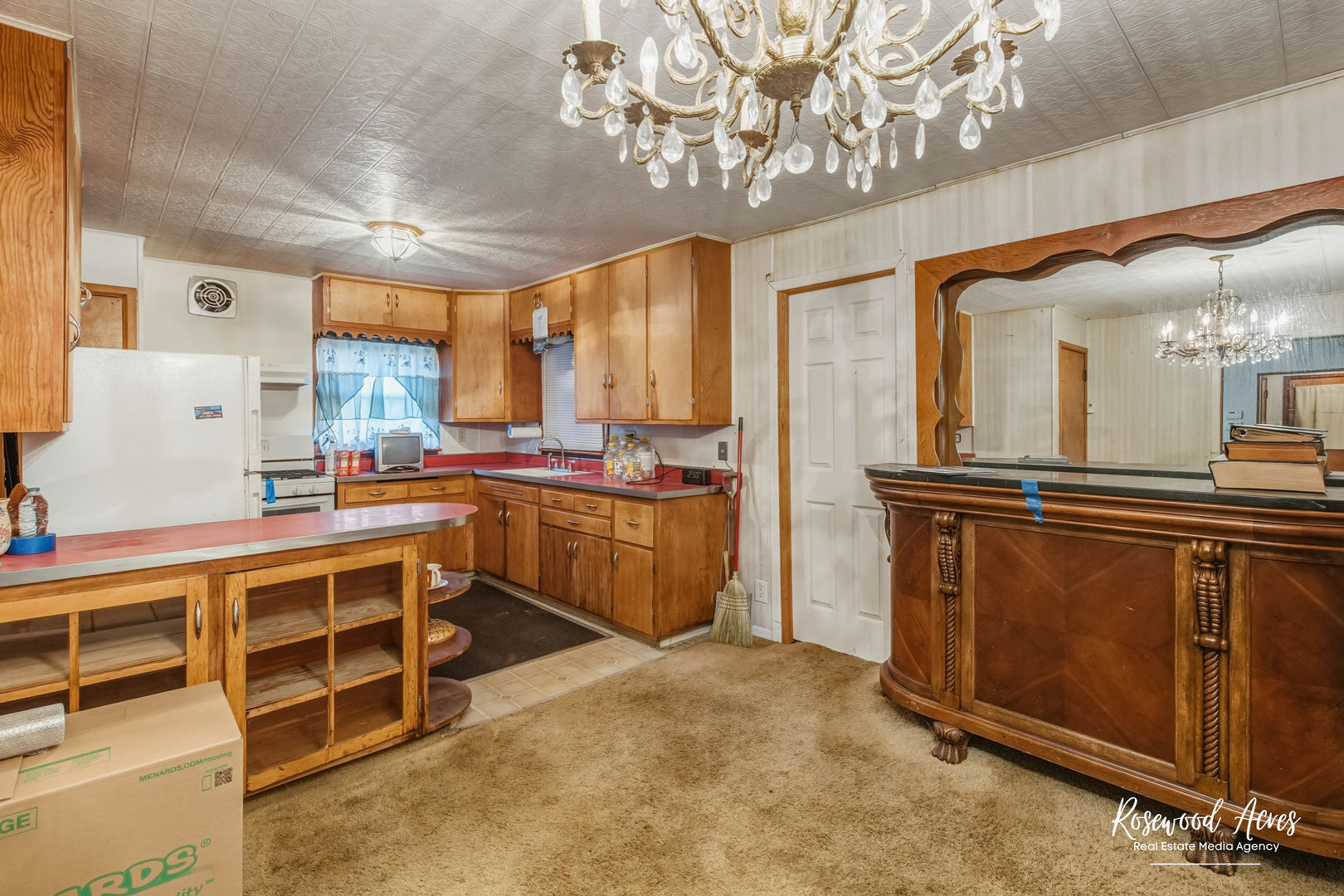 1221 East Chestnut Street Kankakee, IL 60901 - Photo 19 of 22 a open kitchen with stainless steel appliances granite countertop a stove and cabinets