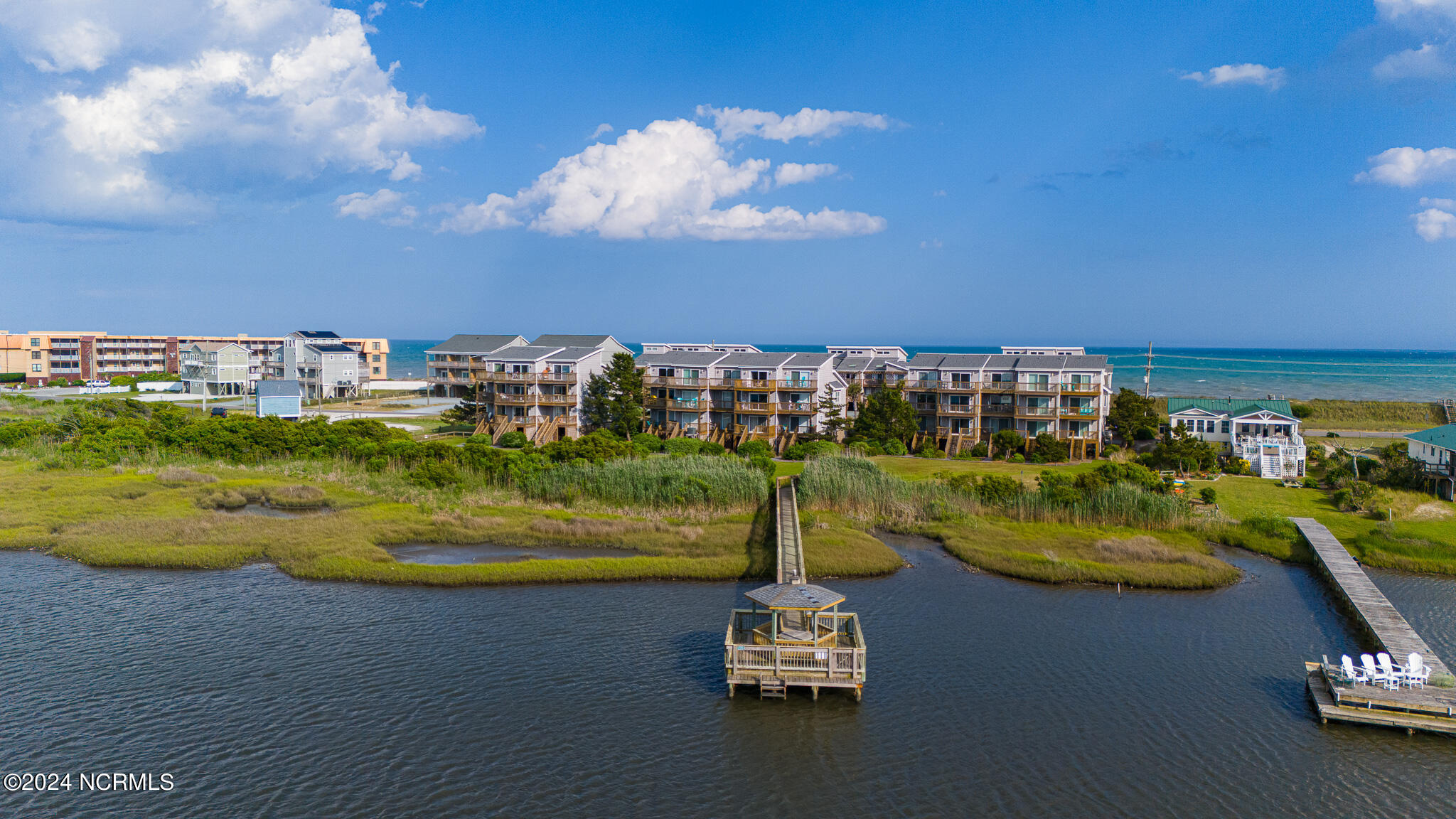 1779 New River Inlet Road, Unit 2 North Topsail Beach, NC 28460 - Photo 37 of 43 Back of Home