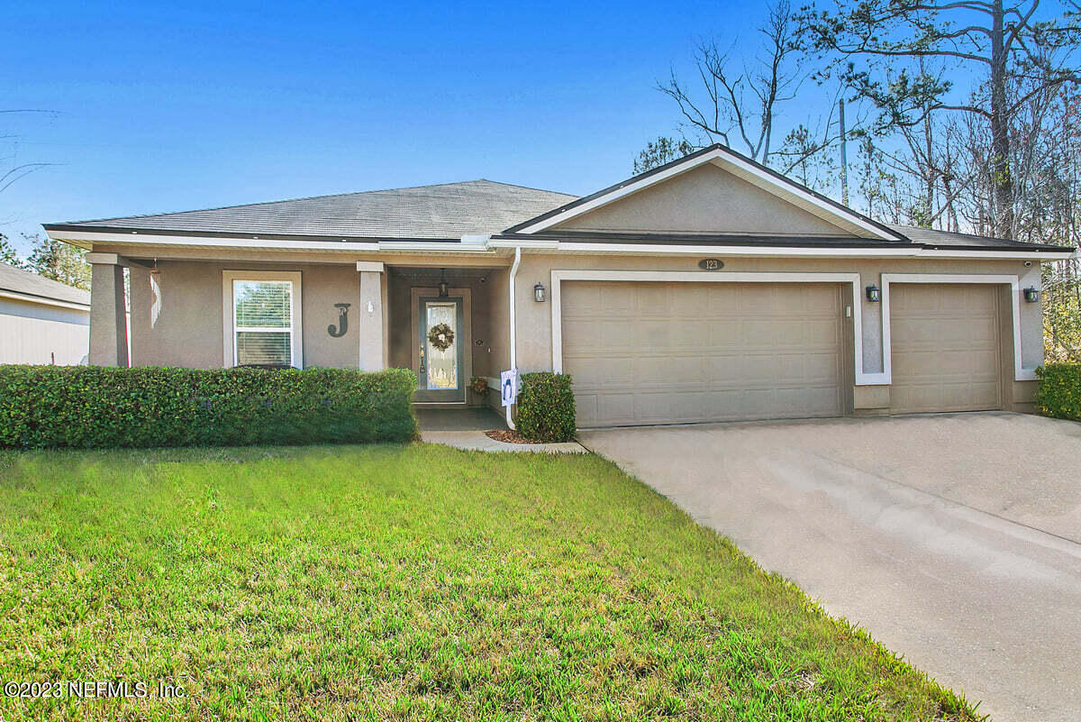 123 South Twin Maple Road St. Augustine, FL 32084 - Photo 1 of 22 Exterior Front