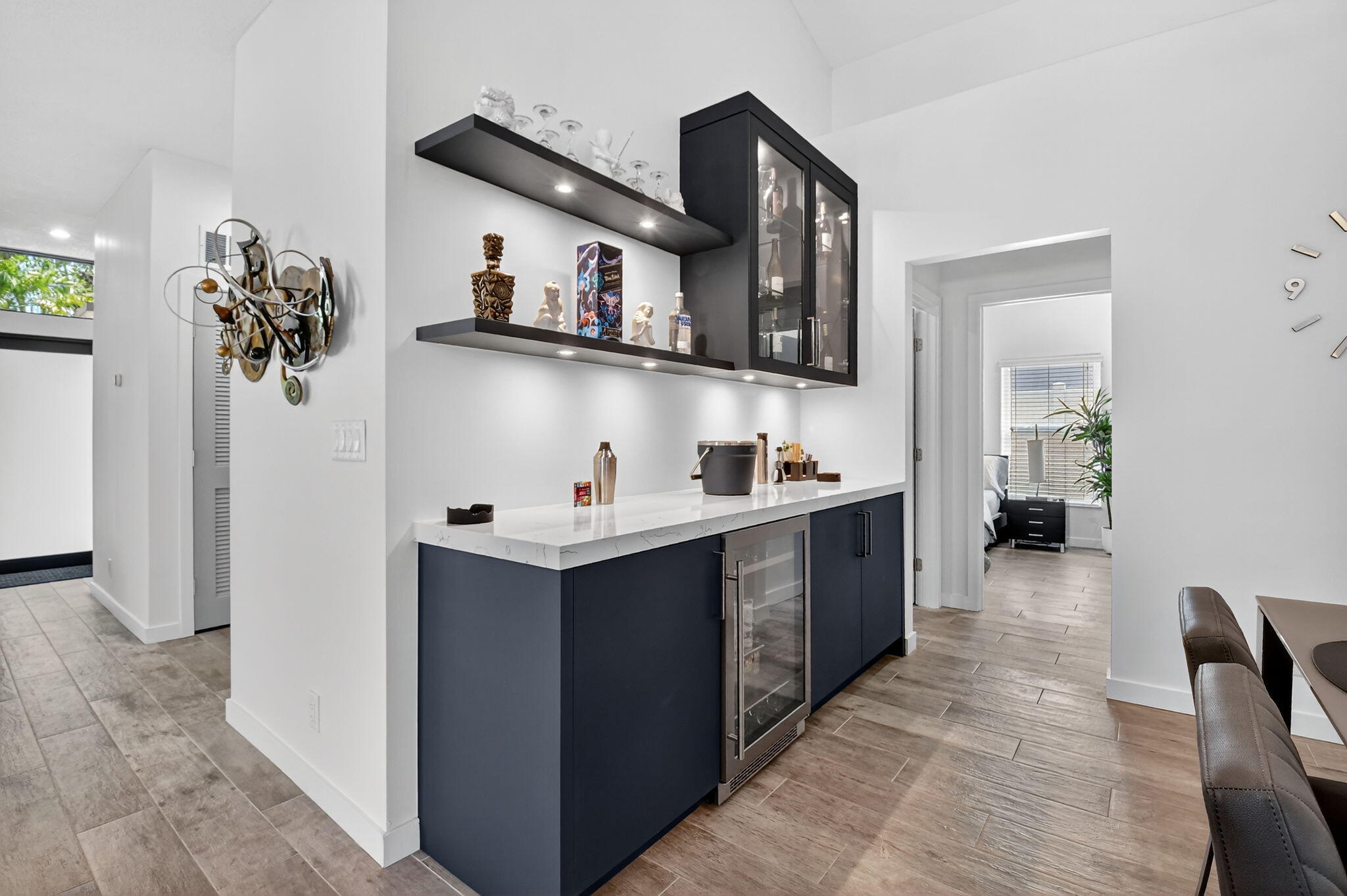 494 Enfield Court Delray Beach, FL 33444 - Photo 13 of 78 a kitchen with stainless steel appliances a sink and a refrigerator