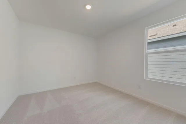 a view of empty room