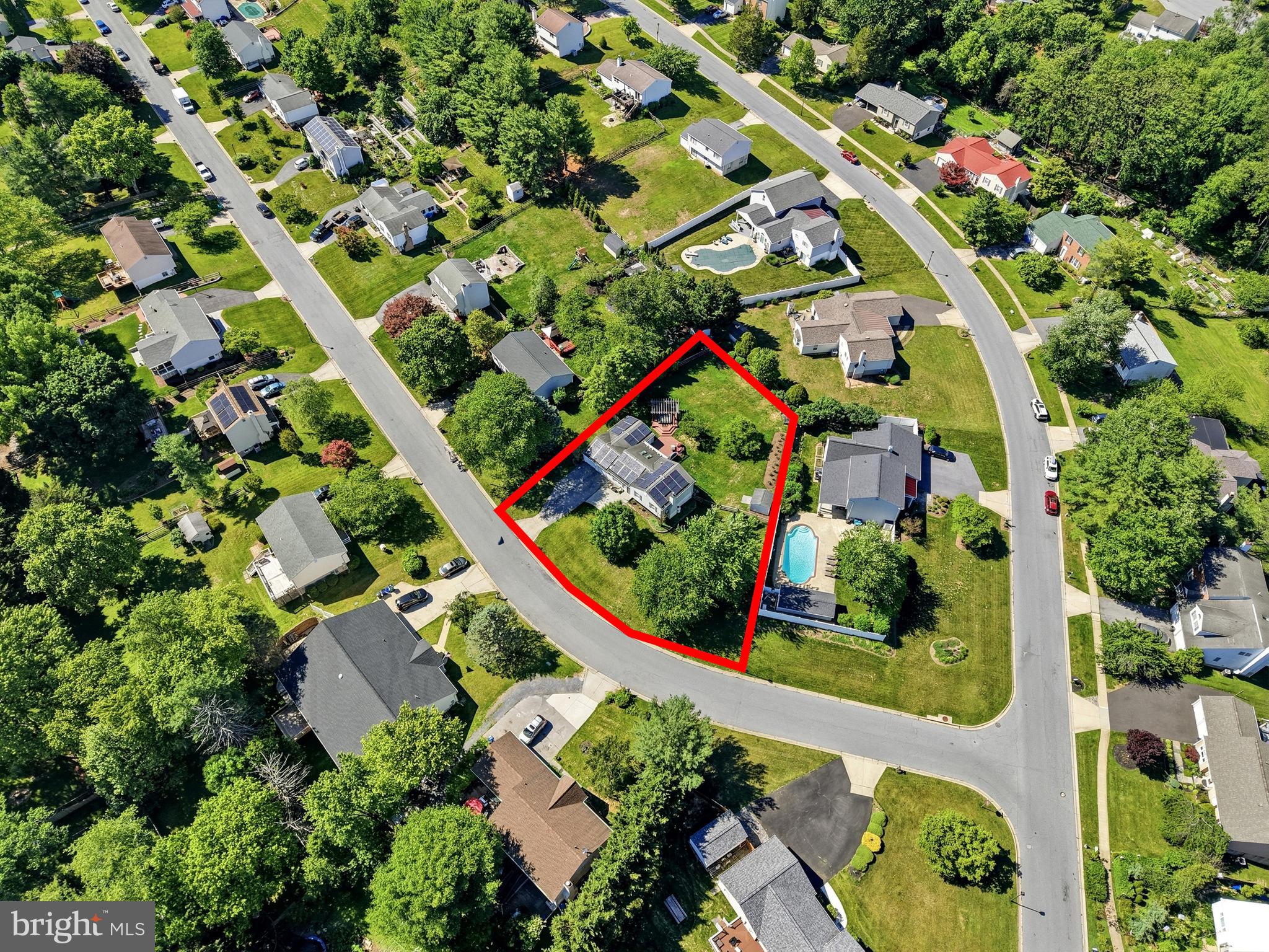 10405 Carlyn Ridge Road Damascus, MD 20872 - Photo 44 of 56 Ariel view