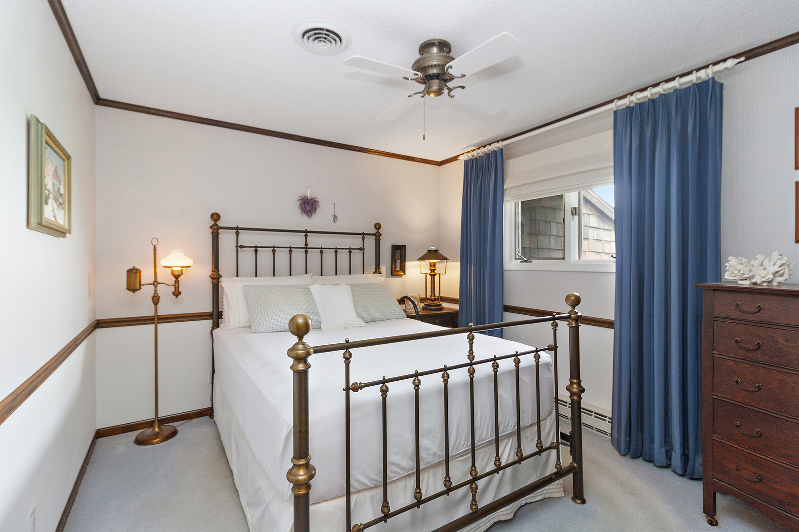 32444 Wilton Road Manhattan, IL 60442 - Photo 21 of 28 a bedroom with a bed and a chandelier