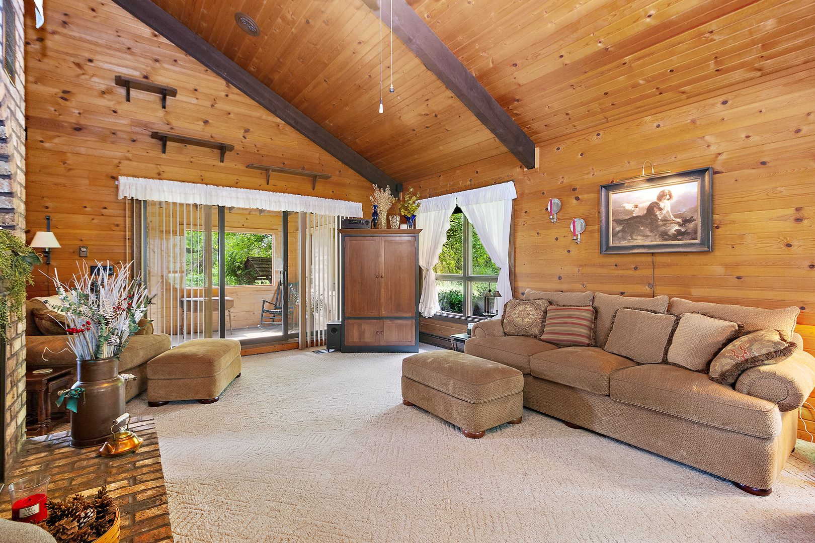 32444 Wilton Road Manhattan, IL 60442 - Photo 7 of 28 a living room with furniture and a large window