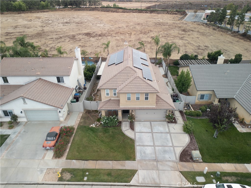 1464 Augusta Street Beaumont, CA 92223 - Photo 31 of 32 an aerial view of a house