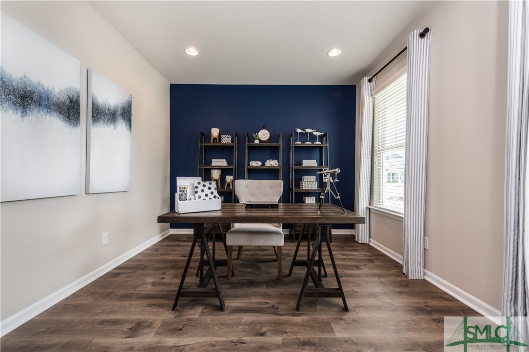 307 Serengeti Boulevard Pooler, GA 31322 - Photo 5 of 34 Study at front of foyer.