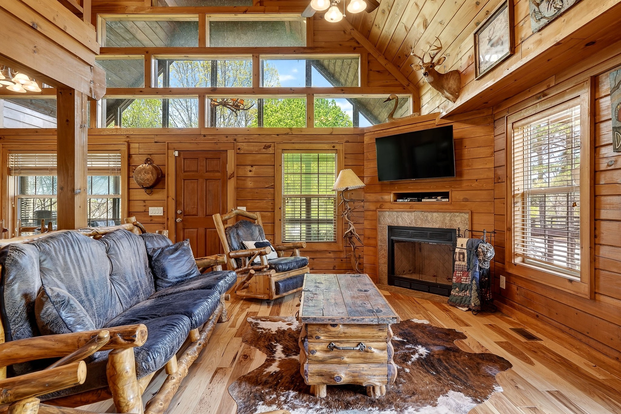5175 Dale Ridge Road Liberty, TN 37095 - Photo 13 of 69 a living room with fireplace furniture and a flat screen tv