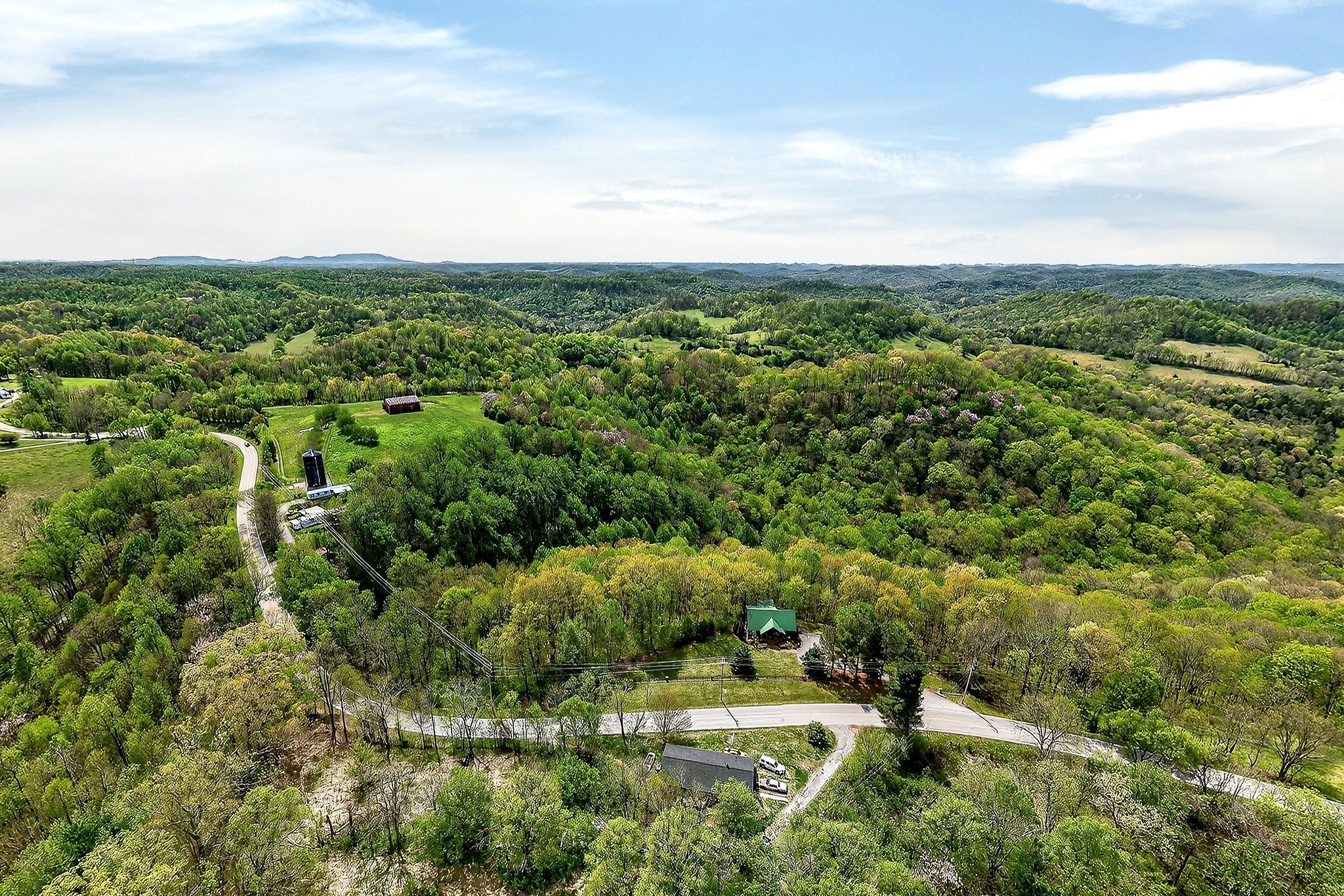 5175 Dale Ridge Road Liberty, TN 37095 - Photo 43 of 69 an aerial view of residential houses with outdoor space and trees