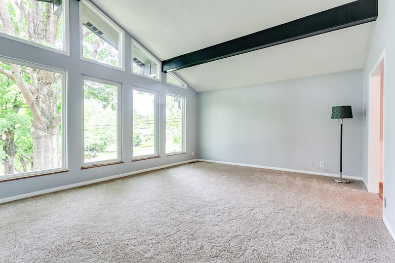 Huge Windows in Living Room