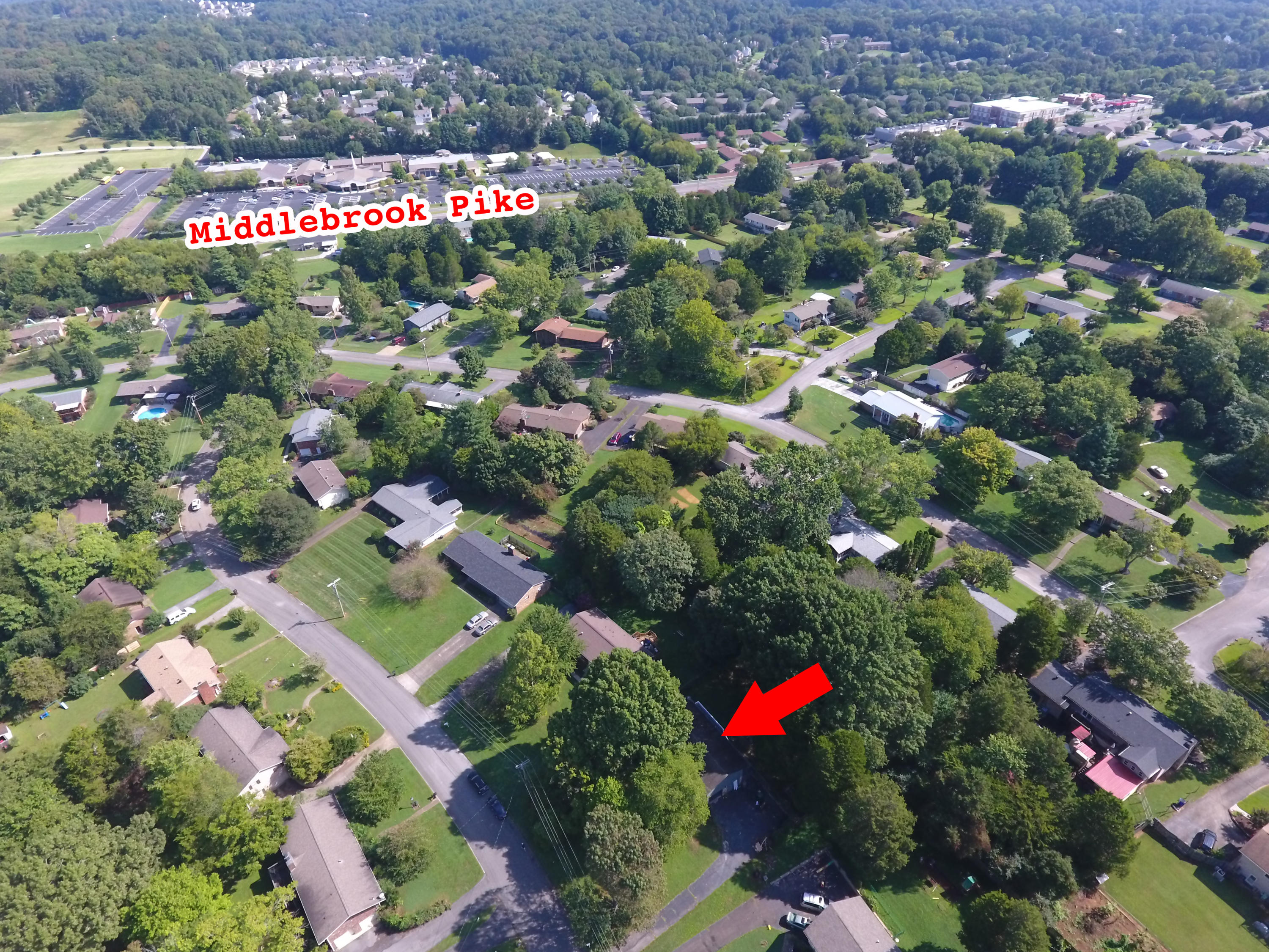Close to Middlebrook