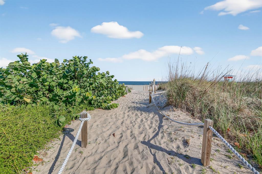 405 North Ocean Boulevard, Unit 1027 Pompano Beach, FL 33062 - Photo 30 of 57 a view of a backyard