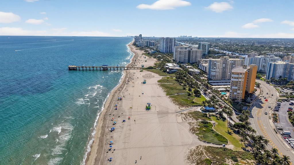 405 North Ocean Boulevard, Unit 1027 Pompano Beach, FL 33062 - Photo 57 of 57 a view of a lake in front of building