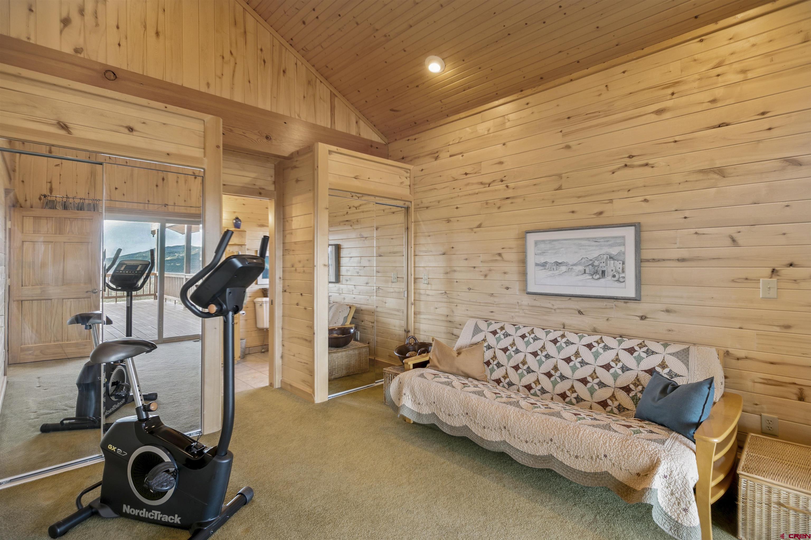 1100 Soaring Eagle Court Chromo, CO 81128 - Photo 17 of 44 a bedroom with furniture