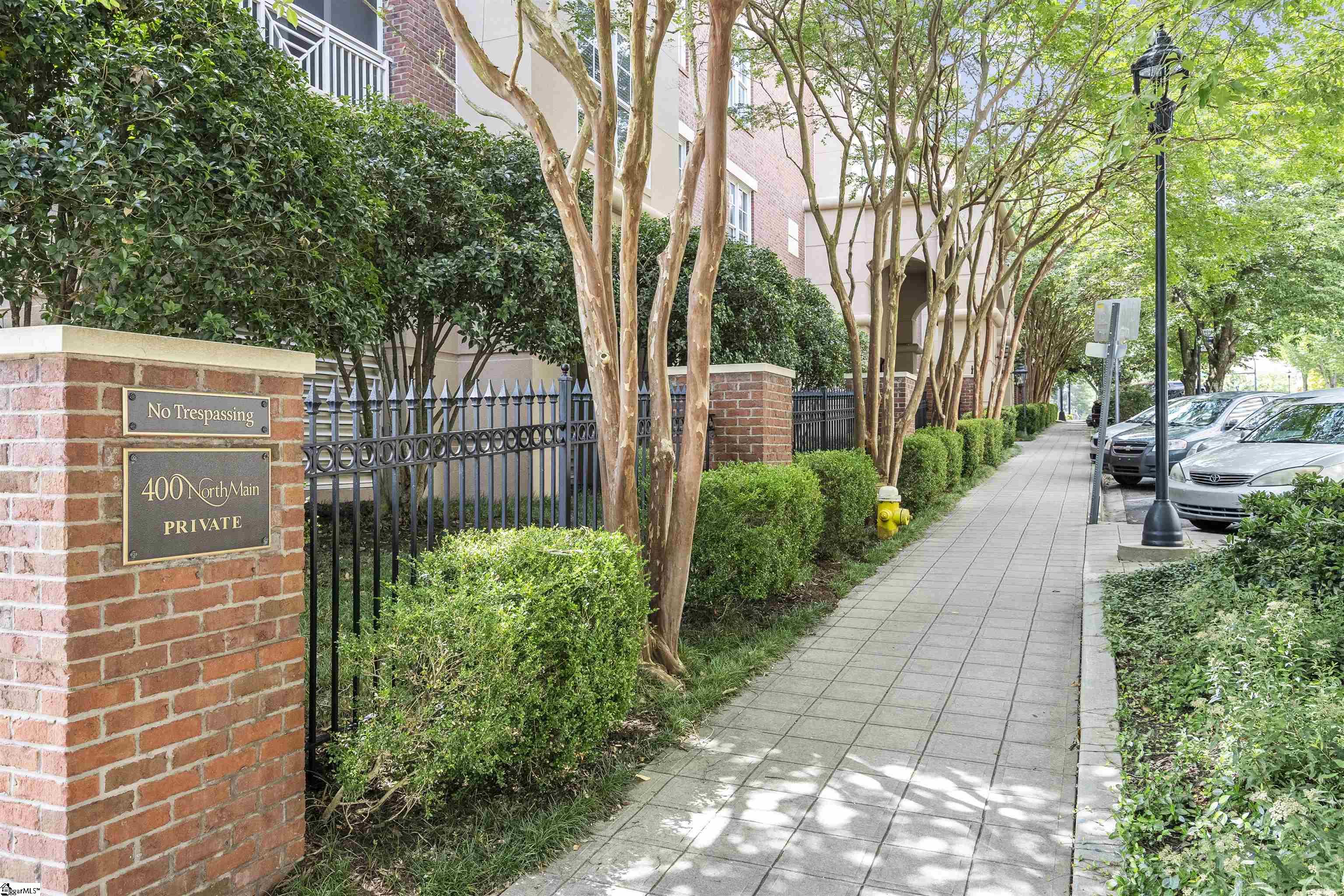 400 North Main Street, Unit 401 Greenville, SC 29601 - Photo 4 of 28 One covered space in attached basement level garage, one outdoor space