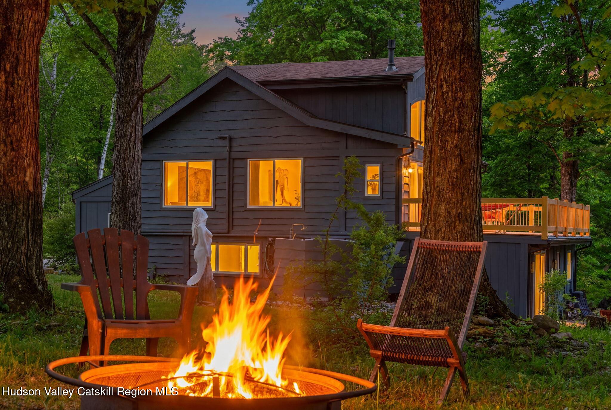 10 Kolb Road Boiceville, NY 12412 - Photo 6 of 70 night with fire