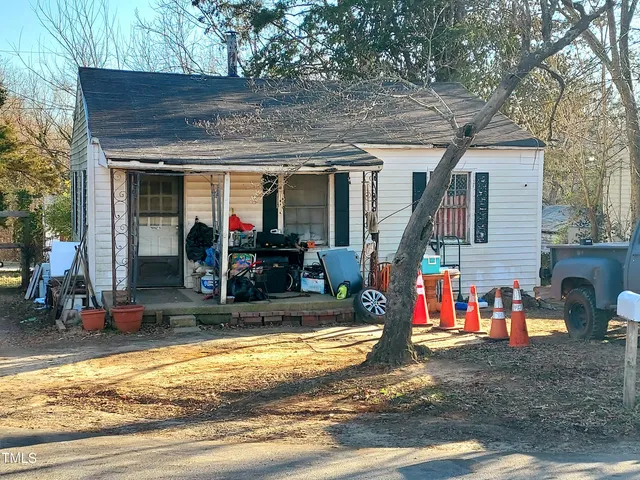 a view of a house with a patio