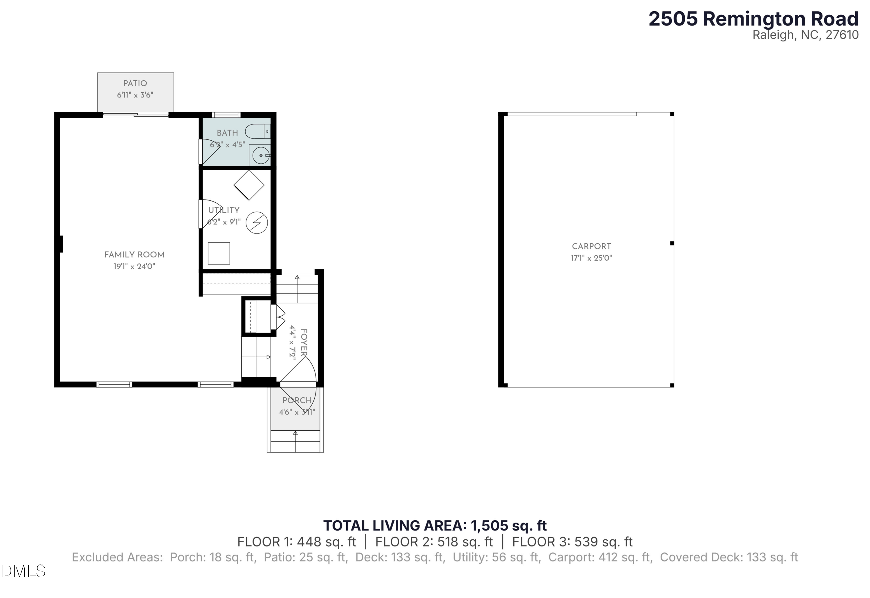 2505 Remington Road Raleigh, NC 27610 - Photo 62 of 65 Gallery Image 62