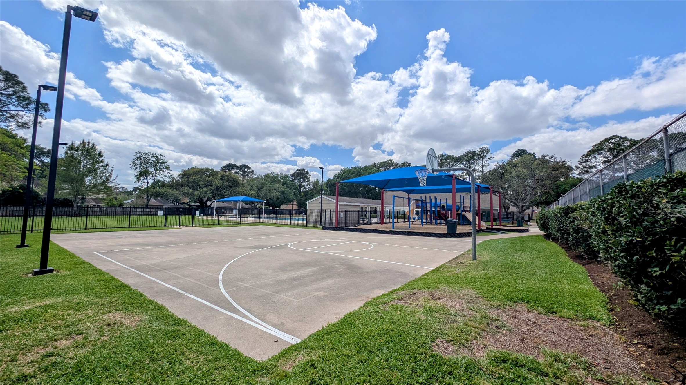 22338 Wetherburn Lane Katy, TX 77449 - Photo 30 of 36 Lit basketball court also!