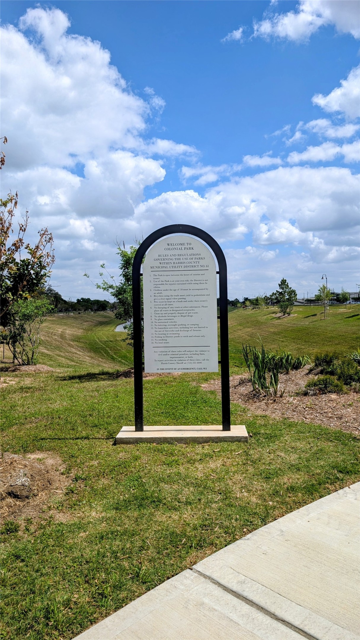 22338 Wetherburn Lane Katy, TX 77449 - Photo 32 of 36 Colonial Park is one of the amenities developed by your Mud #61. It was originally done for drainage but also to insulate the community from further growth directly across from the subdivision.