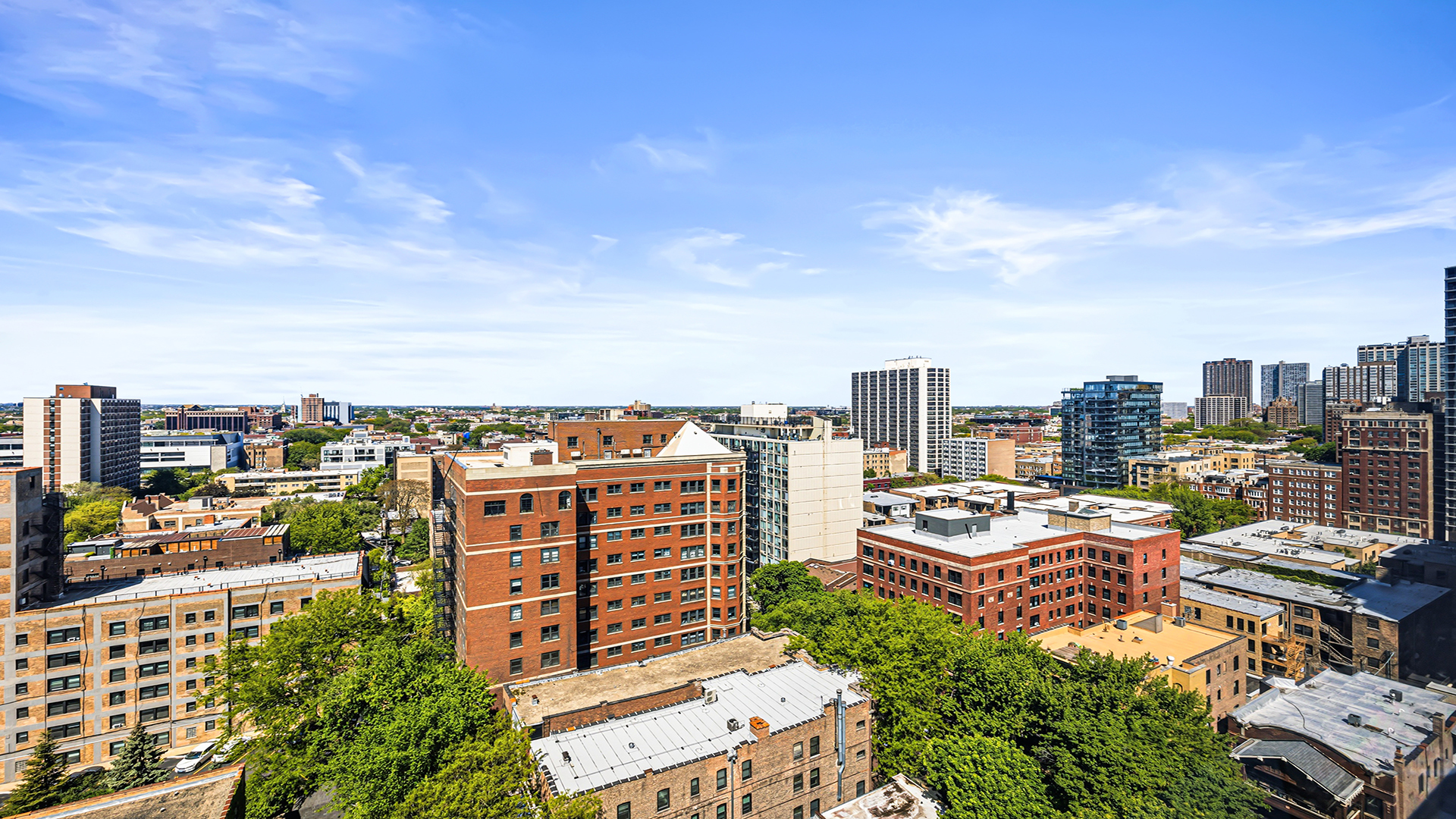 3110 North Sheridan Road, Unit 1807 Chicago, IL 60657 - Photo 21 of 21 a city view with tall buildings