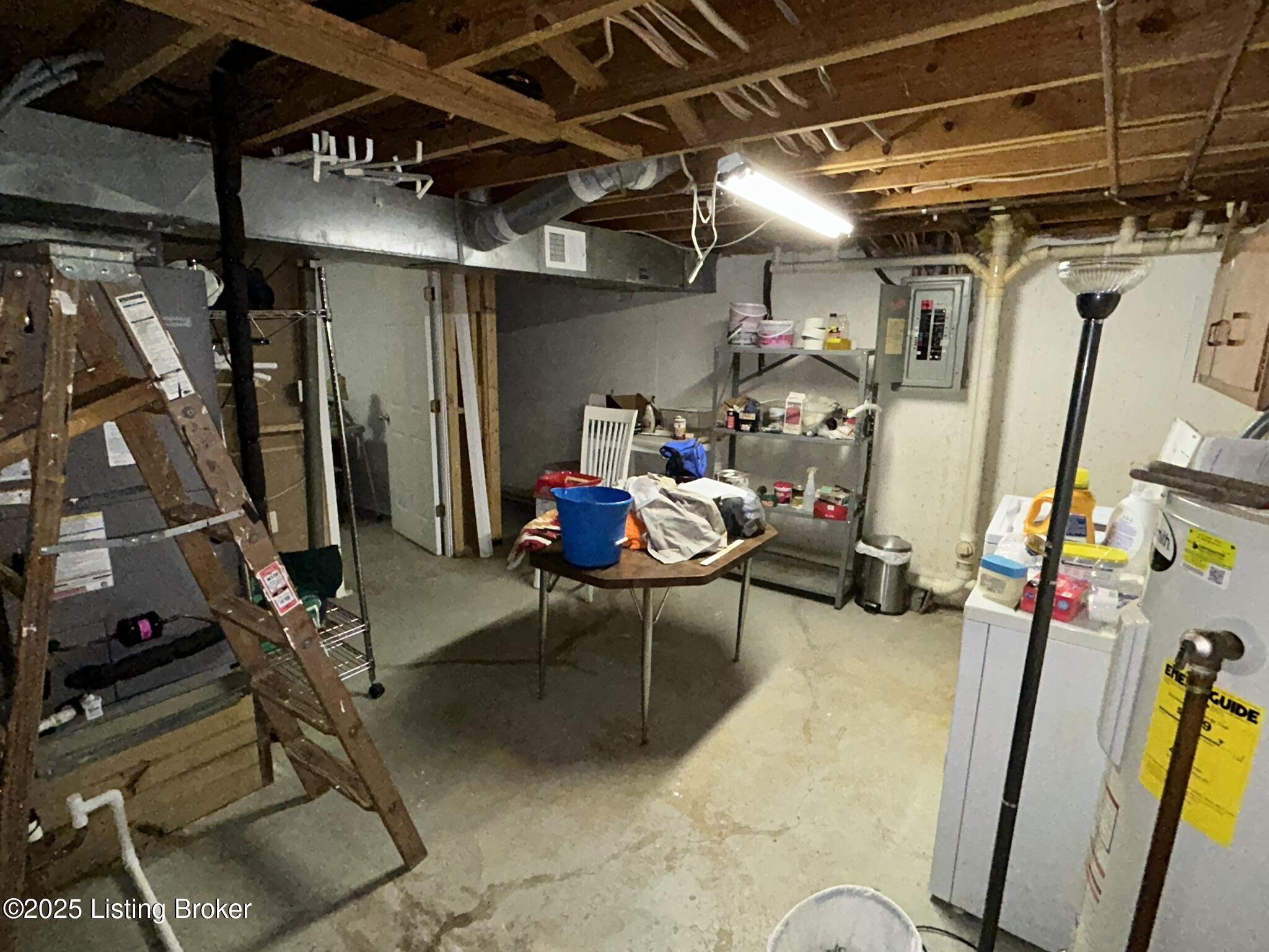 615 Buck Knobs Road Ekron, KY 40117 - Photo 36 of 54 Basement - Unfinished area - Laundry and Utility Room