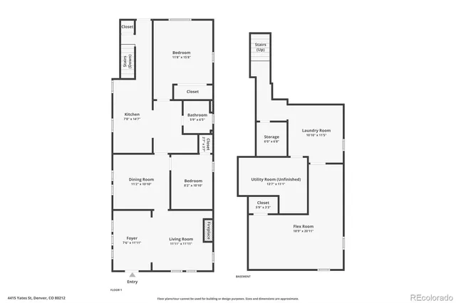 $575,000 | 4415 Yates Street, Denver, CO 80212