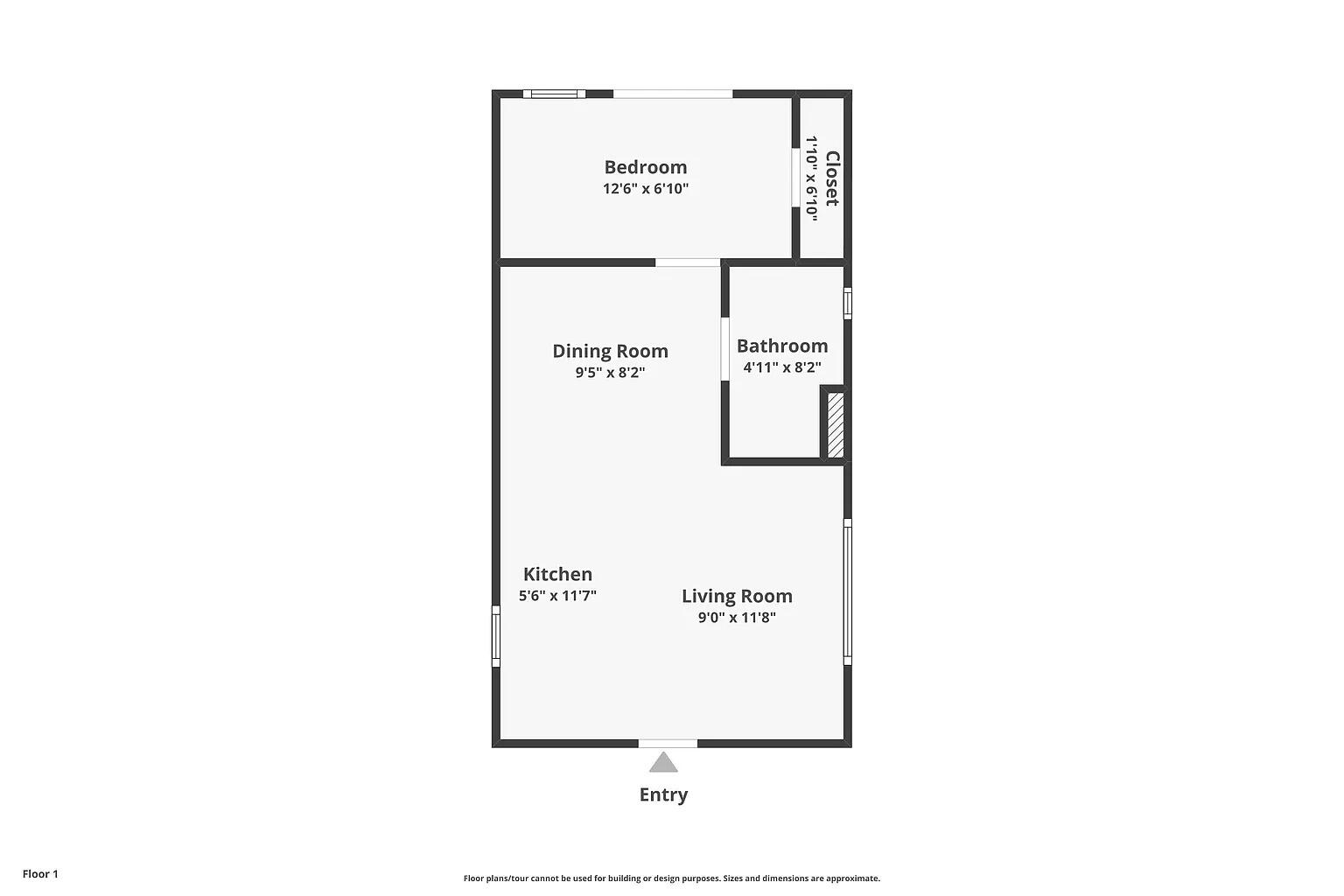 1234 Peace In Valley Road Blue Eye, MO 65611 - Photo 21 of 21 Floorplan