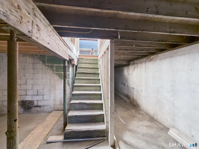 a view of storage and utility room
