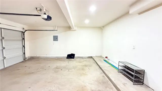 a view of a room with rack on the wall