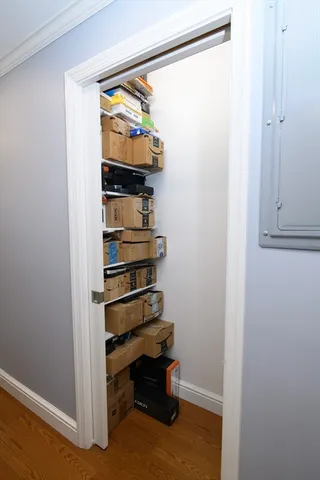 a view of walk in closet