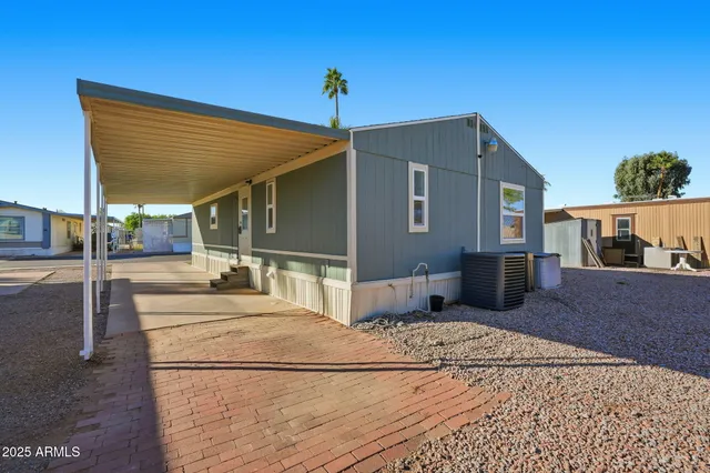 a house with a outdoor space