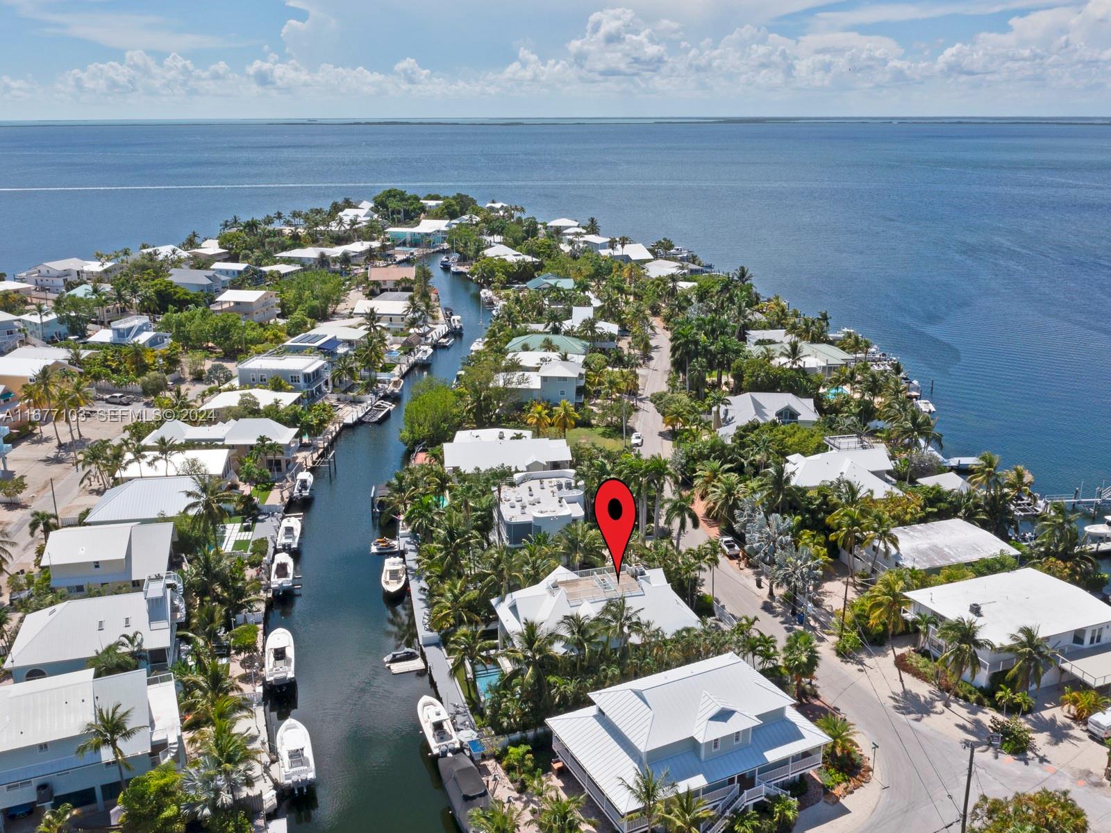 3 North Drive Key Largo, FL 33037 - Photo 15 of 54 an aerial view of multiple house