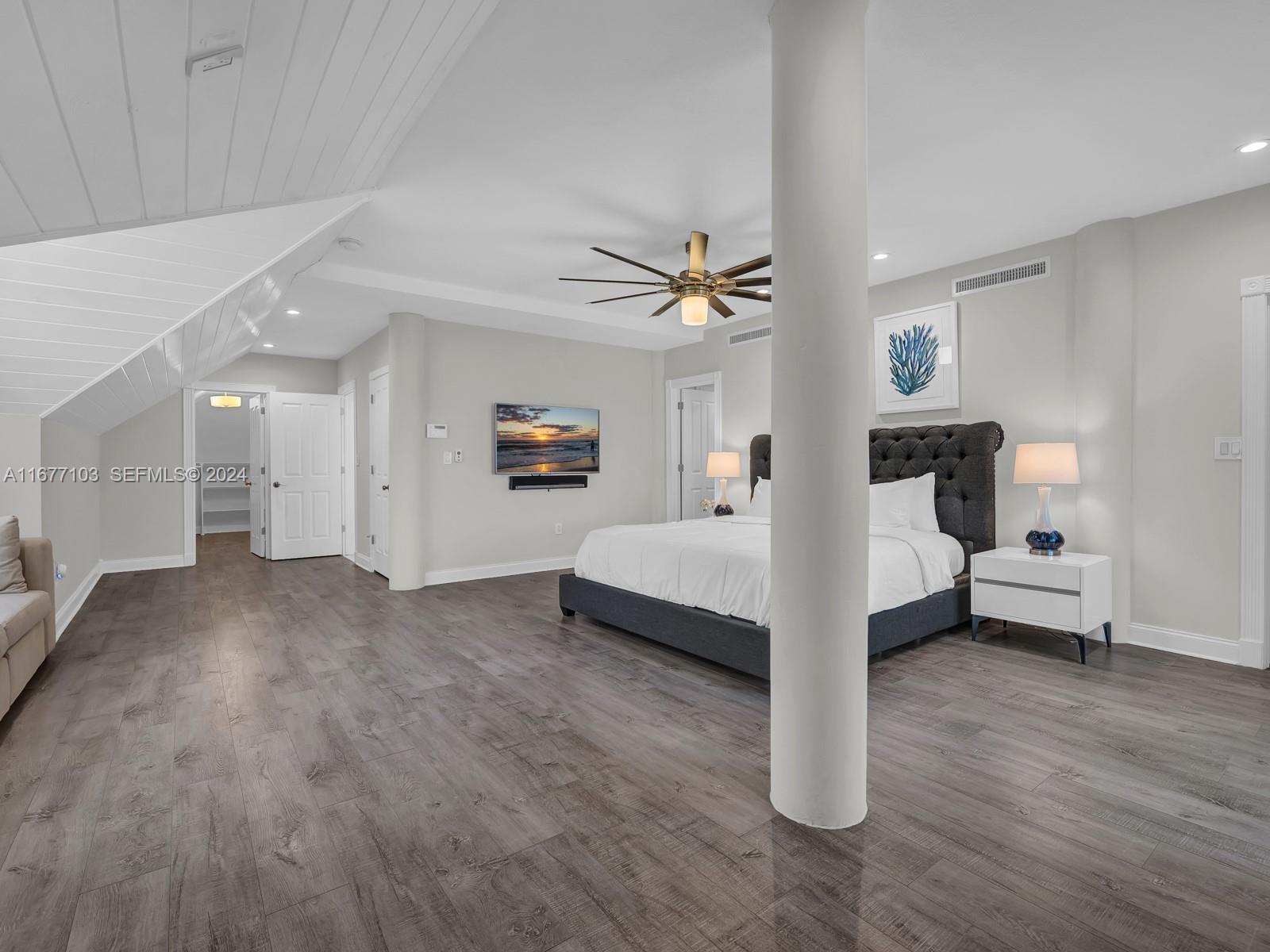 3 North Drive Key Largo, FL 33037 - Photo 36 of 54 a living room with furniture and a wooden floor