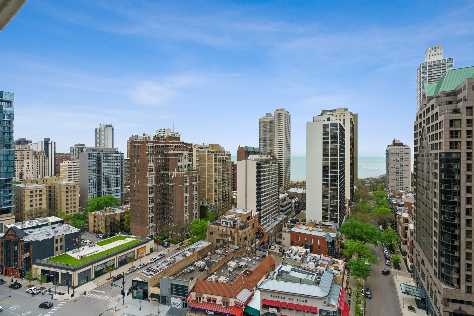 1030 North State Street, Unit 13E Chicago, IL 60610 - Photo 22 of 30 a city view with tall buildings