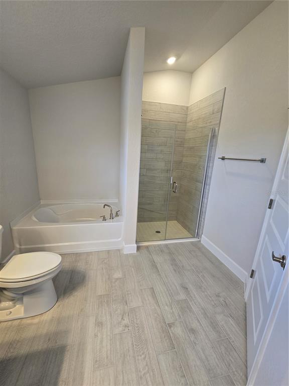 423 Wood Stork Trail Inverness, FL 34453 - Photo 16 of 19 a bathroom with a toilet and a shower