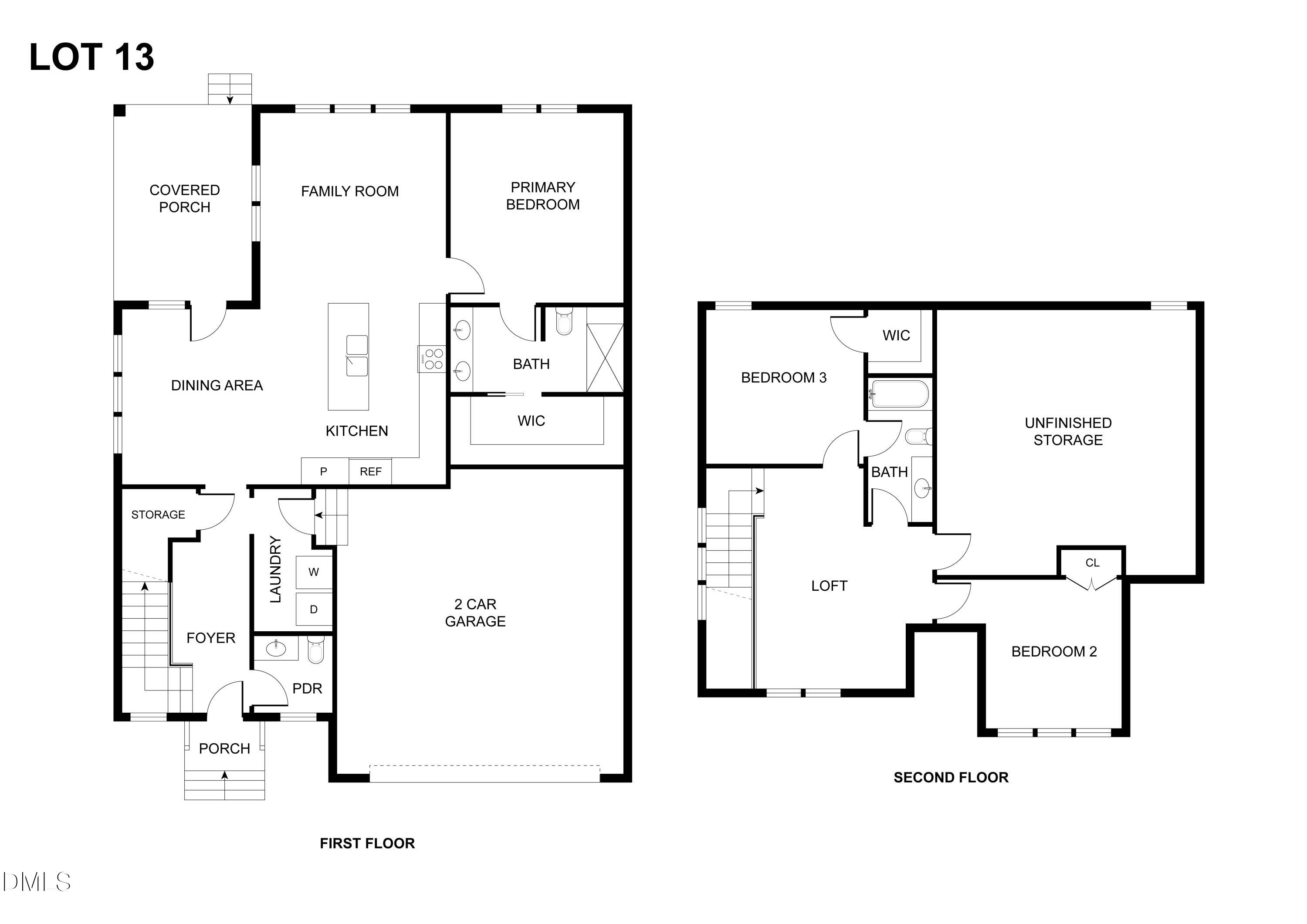 708 Grayhaven Place Raleigh, NC 27606 - Photo 5 of 6 a picture of a floor plan