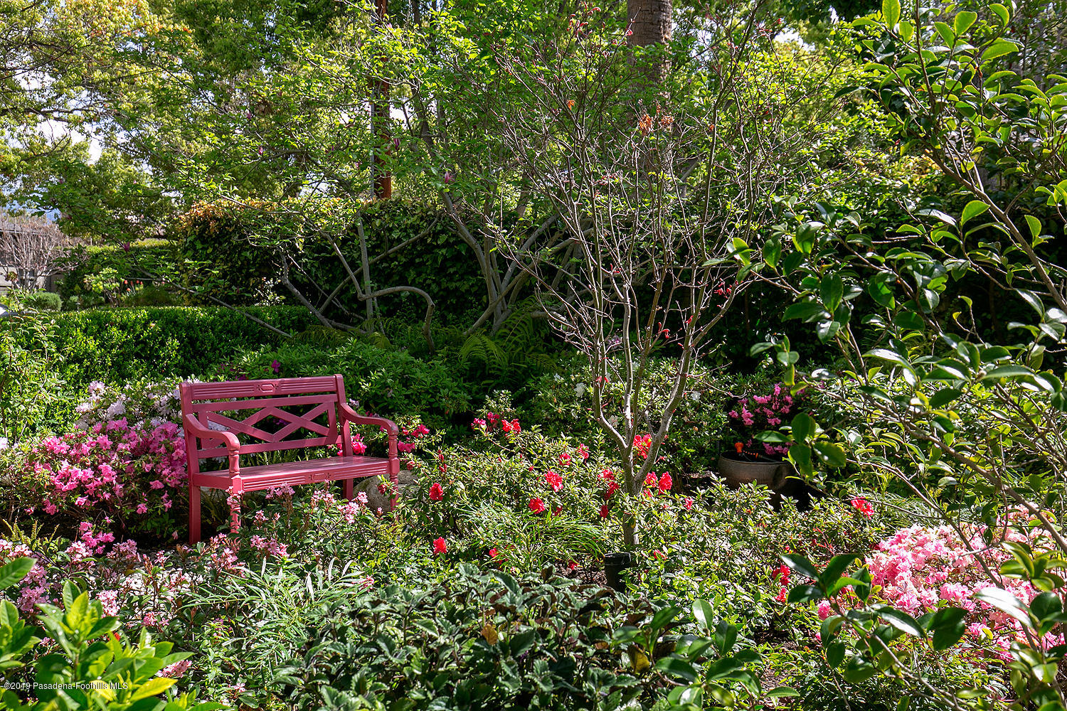 504 Arbor Street Pasadena, CA 91105 - Photo 18 of 46 an aerial view of a house with a yard