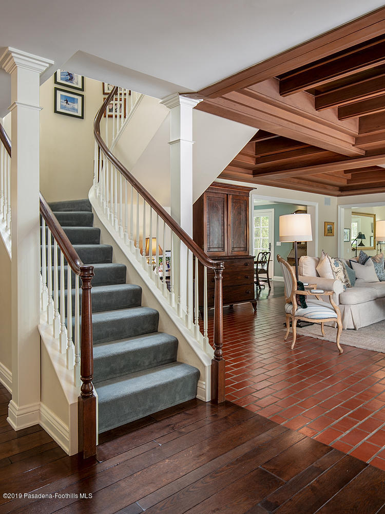 504 Arbor Street Pasadena, CA 91105 - Photo 20 of 46 a view of entryway livingroom and hall with wooden floor