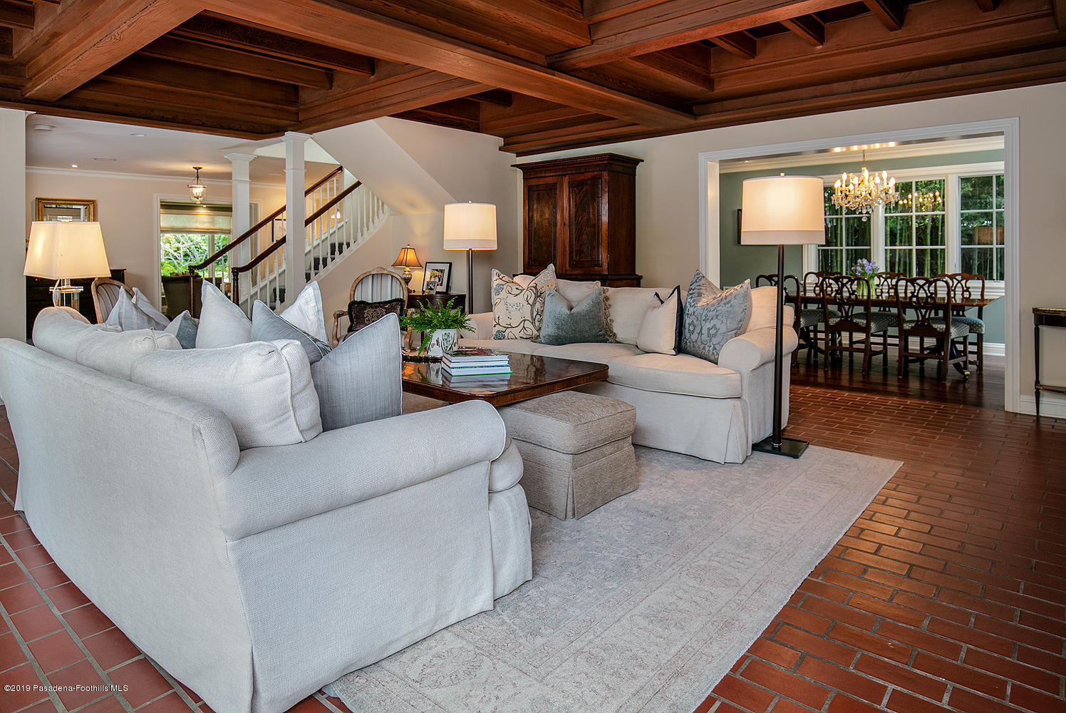 504 Arbor Street Pasadena, CA 91105 - Photo 8 of 46 a living room with furniture and wooden floor