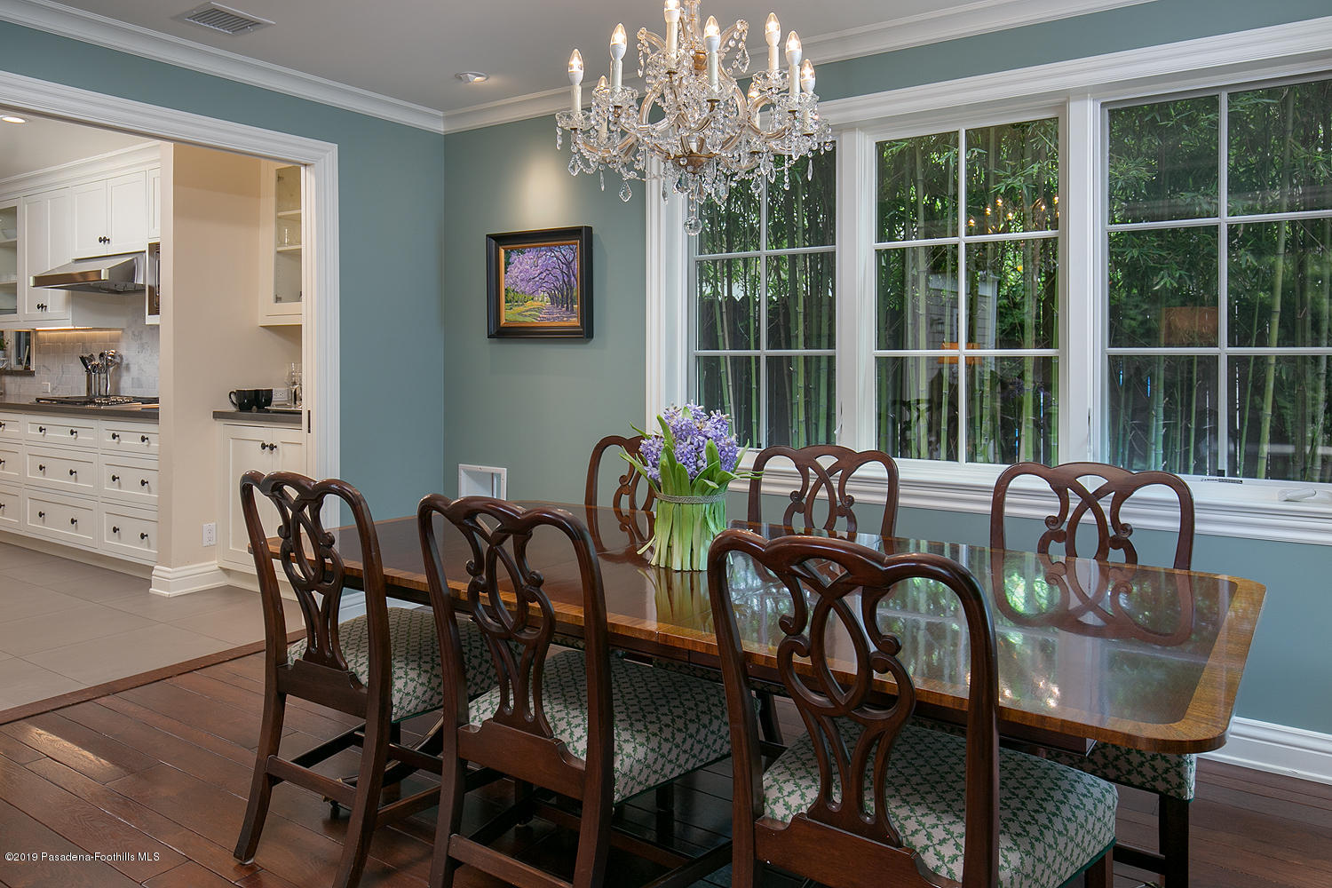 504 Arbor Street Pasadena, CA 91105 - Photo 10 of 46 a view of a dining room with furniture window and outside view