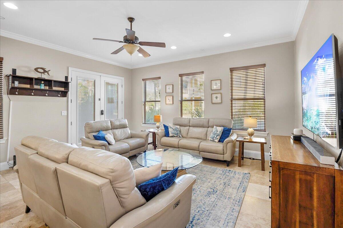 210 Grand Key Loop West Destin, FL 32541 - Photo 39 of 46 a living room with furniture and a large window