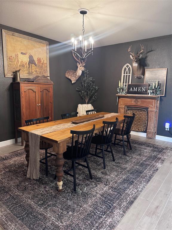 1908 Cookes Lane Cleburne, TX 76033 - Photo 2 of 17 Wood-finish tile flooring with painted accent walls