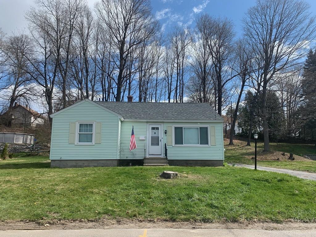 front view of house with a yard