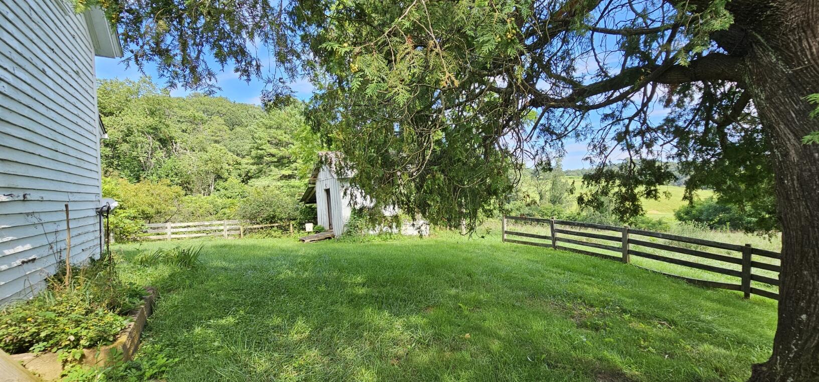 2900 Floyd Highway North Floyd, VA 24091 - Photo 23 of 50 a view of a garden with a tree